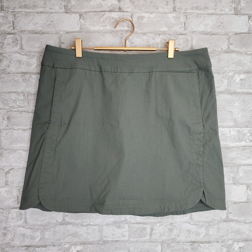 Tribal Skort‎ Sage Green Rayon Blend Active Casual 16W
